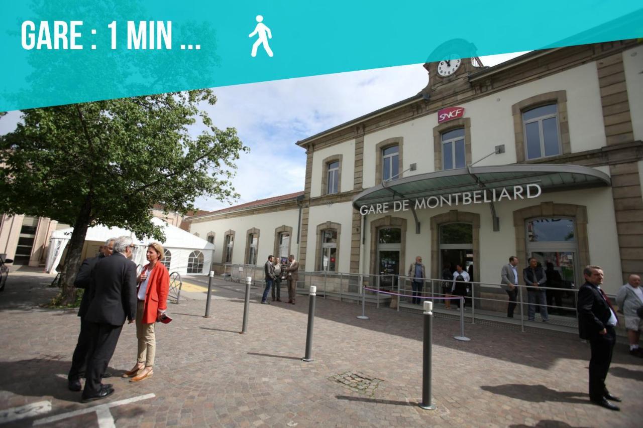 Le 15-Gregimmo-Appart'Hotel Montbéliard Exteriör bild
